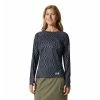 Mountain Hardwear Women's Mountain Stretch™ Long Sleeve Top -Mountain Hardwear Sales Shop 25655903 NAVY 3