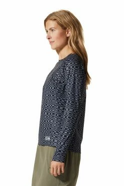 Mountain Hardwear Women's Mountain Stretch™ Long Sleeve Top -Mountain Hardwear Sales Shop 25655903 NAVY 3 2