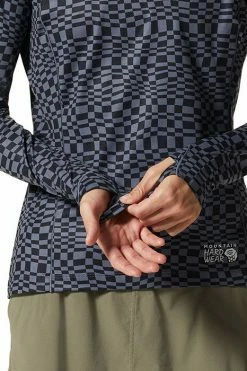 Mountain Hardwear Women's Mountain Stretch™ Long Sleeve Top -Mountain Hardwear Sales Shop 25655903 NAVY 3 4