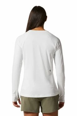 Mountain Hardwear Women's Mountain Stretch™ Long Sleeve Top -Mountain Hardwear Sales Shop 25655903 WHITE 3 1