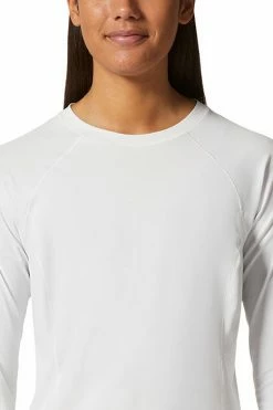 Mountain Hardwear Women's Mountain Stretch™ Long Sleeve Top -Mountain Hardwear Sales Shop 25655903 WHITE 3 3