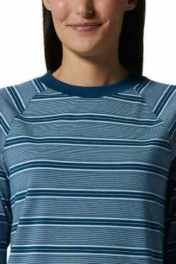 Mountain Hardwear Women's Wander Pass™ Long Sleeve T-Shirt -Mountain Hardwear Sales Shop 25655929 BLUE 3 3