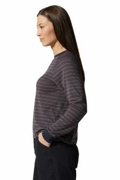 Mountain Hardwear Women's Wander Pass™ Long Sleeve T-Shirt -Mountain Hardwear Sales Shop 25655929 CHARCOAL 3 2