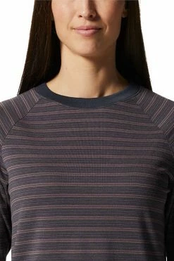 Mountain Hardwear Women's Wander Pass™ Long Sleeve T-Shirt -Mountain Hardwear Sales Shop 25655929 CHARCOAL 3 3