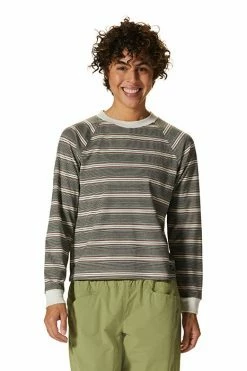 Mountain Hardwear Women's Wander Pass™ Long Sleeve T-Shirt -Mountain Hardwear Sales Shop 25655929 STONE 3