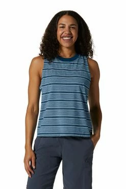 Mountain Hardwear Women's Wander Pass™ Tank Top -Mountain Hardwear Sales Shop 25656018 BLUE 3