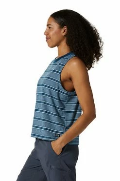 Mountain Hardwear Women's Wander Pass™ Tank Top -Mountain Hardwear Sales Shop 25656018 BLUE 3 2