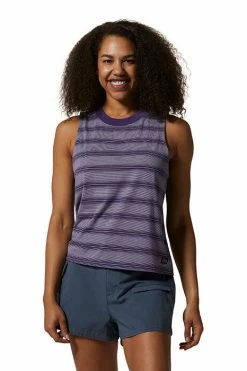 Mountain Hardwear Women's Wander Pass™ Tank Top -Mountain Hardwear Sales Shop 25656018 PURPLE 3
