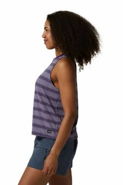 Mountain Hardwear Women's Wander Pass™ Tank Top -Mountain Hardwear Sales Shop 25656018 PURPLE 3 2