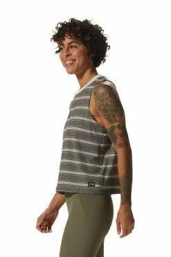 Mountain Hardwear Women's Wander Pass™ Tank Top -Mountain Hardwear Sales Shop 25656018 STONE 3 2