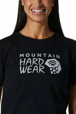 Mountain Hardwear Women's MHW Logo T-Shirt -Mountain Hardwear Sales Shop 25656075 BLACK 3 2