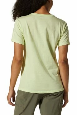 Mountain Hardwear Women's MHW Logo T-Shirt -Mountain Hardwear Sales Shop 25656075 LIGHT GREEN 3 1