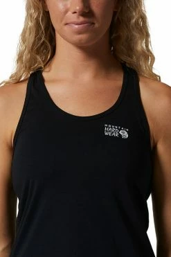 Mountain Hardwear Women's MHW Logo Tank Top -Mountain Hardwear Sales Shop 25656083 BLACK 3 2