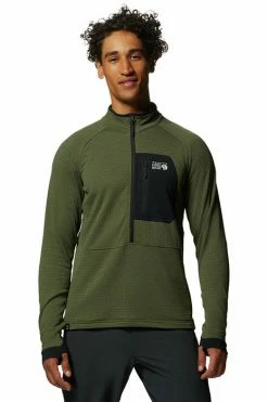 Mountain Hardwear Men's Polartec® Power Grid Half-Zip Jacket