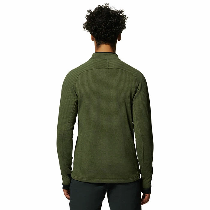 Mountain Hardwear Men's Polartec® Power Grid Half-Zip Jacket 4 Mountain Hardwear Men's Polartec® Power Grid Half-Zip Jacket - Image 2