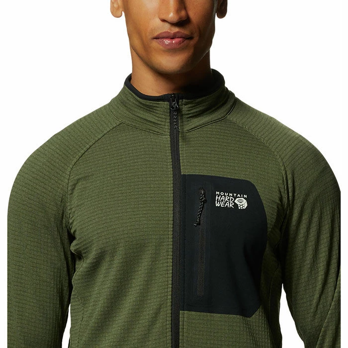 Mountain Hardwear Men's Polartec® Power Grid Half-Zip Jacket 7 Mountain Hardwear Men's Polartec® Power Grid Half-Zip Jacket - Image 5