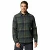 Mountain Hardwear Men's Plusher™ Long Sleeve Shirt -Mountain Hardwear Sales Shop 25670415 HUNTER GREEN 3