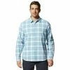 Mountain Hardwear Men's Big Cottonwood™ Long Sleeve Shirt 1 Mountain Hardwear Men's Big Cottonwood™ Long Sleeve Shirt -Mountain Hardwear Sales Shop 25670449 BLUE 3