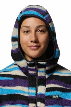 Mountain Hardwear Women's HiCamp™ Fleece Full-Zip Hoody Jacket -Mountain Hardwear Sales Shop 25670480 PURPLE 3 3