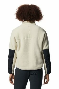 Mountain Hardwear Women's HiCamp™ Fleece Pullover Top -Mountain Hardwear Sales Shop 25670498 CREAM 3 2