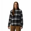 Mountain Hardwear Women's Plusher™ Long Sleeve Shirt -Mountain Hardwear Sales Shop 25670563 BLACK 3