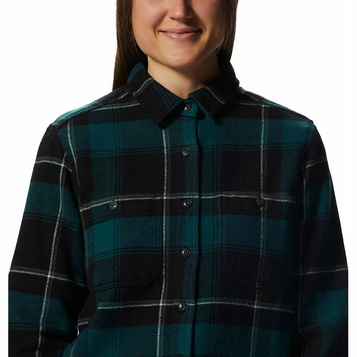 Mountain Hardwear Women's Plusher™ Long Sleeve Shirt 11 Mountain Hardwear Women's Plusher™ Long Sleeve Shirt - Image 9