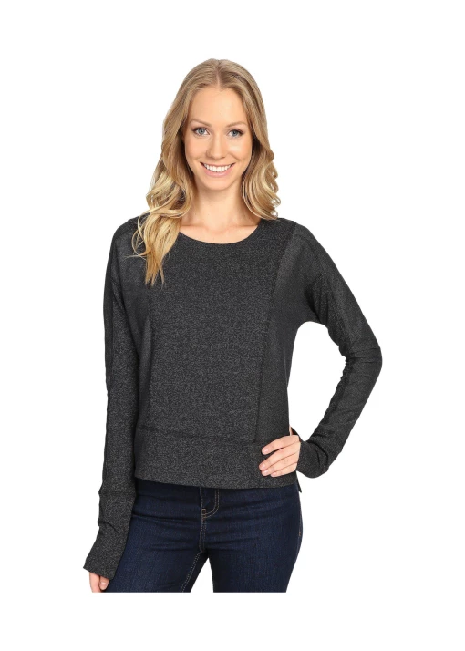 Mountain Hardwear Chandail Shadow Knit Crew LS à Manches Longues Pour Femmes -Mountain Hardwear Sales Shop mountain hardwear chandail shadow knit crew ls a m