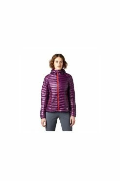 Mountain Hardwear Manteau Ghost Whisperer Hooded Down Jacket Pour Femmes Cosmos Purple Medium